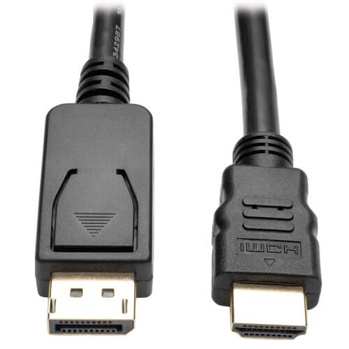 Jane Austen Campo de minas Nacional DisplayPort 1.2 to HDMI Adapter Cable, Latches, UHD 4K 6-ft. | Eaton