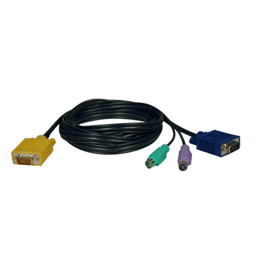 BAFO KVM99-6MF VGA & PS/2 6-FT 6' Male-Female KVM Switch Premium Cable Set