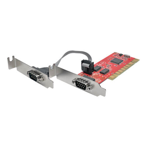 PCI-D9-02-LP front view large image | Network PCI Cards