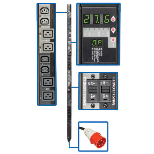 PDU3XVSR6G30A callout large image | Power Distribution Units (PDUs)