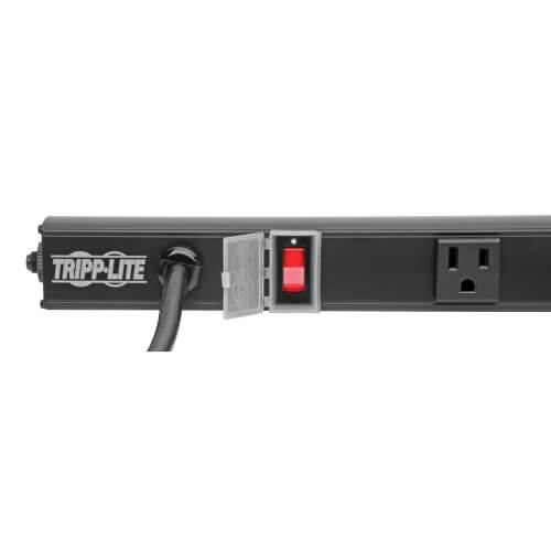 6 Outlet Power Strip, Right Angle NEMA 5-15R, 8 ft | Eaton