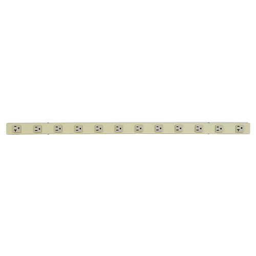 12 Outlet Vertical Strip 120v 20a Hardwired Input 36 In Ps3612 20hw Front L Jpg
