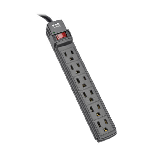 Rackmount Digital Power Strip - 6 rear outlet