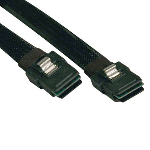 SFF-8087 Mini SAS 4i 36P to 36Pin reverse 90 degree Right Angled Data Cable 