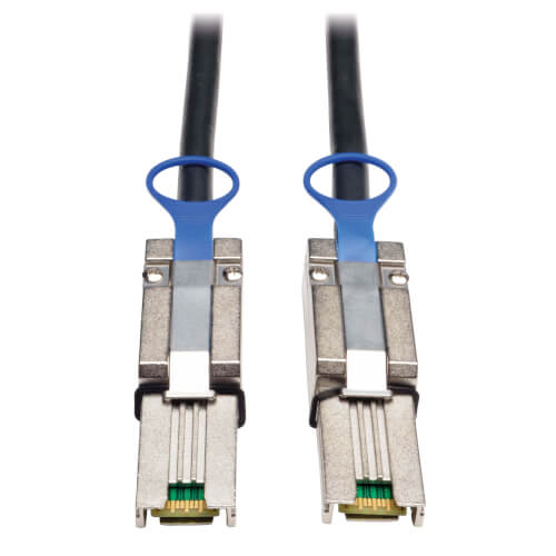 External Sas Cable 4 Lane Mini Sas Sff 8088 To Mini Sas Sff 8088 2m 6 Ft S524 02m Tripp Lite