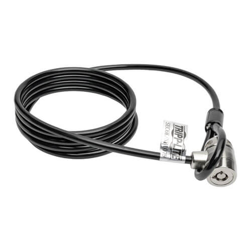 6-foot Black Basics Adjustable Keyed Cable Lock