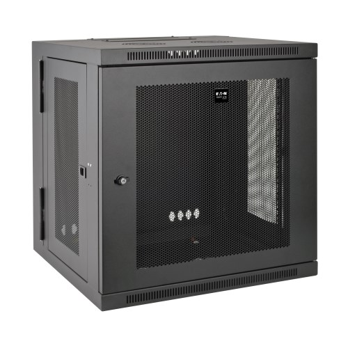 12U Server Rack Cabinet, Switch-Depth, Wall-Mount