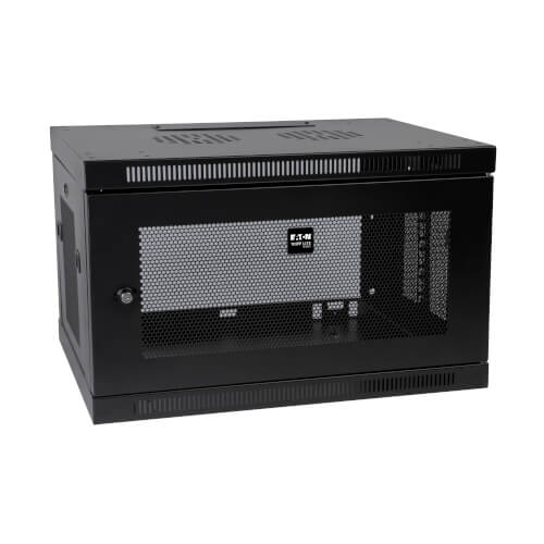 6U Wall Mount Rack Cabinet for Network Switches, Lockable