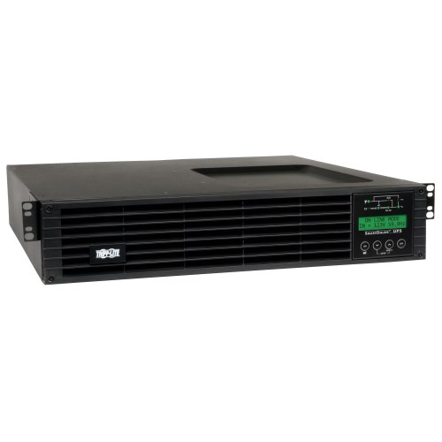 On-Line Double-Conversion UPS - 120V, 2000VA 1.8kW, 7 Outlets, 2U Rack