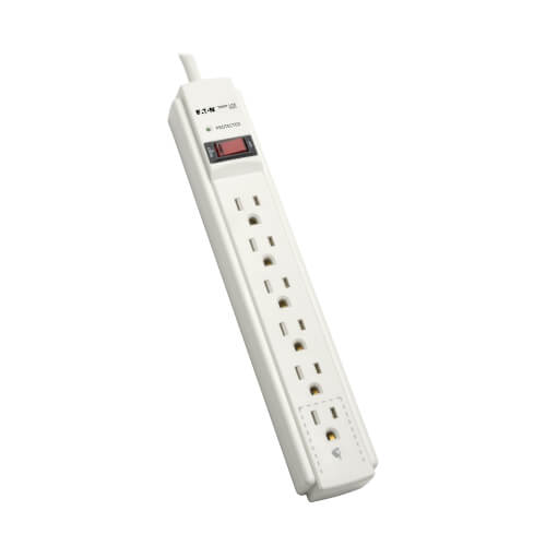 Power It! 6-Outlet Power Strip, 6-ft. Cord, Power Switch Cover