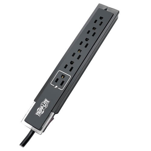 Surge Protector, 6 Outlet, 1440 Joules, 6-ft Cord | Tripp Lite