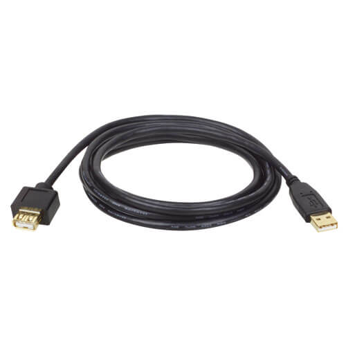 legemliggøre Sequel Nat USB 1.1 Gold Extension Cable USB A Male Female (U004-010-R) | Eaton