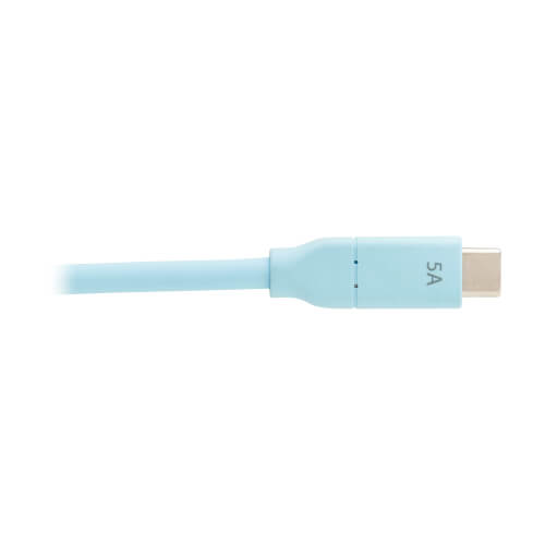 onn. 6ft USB to USB-C Sync and Charge Cable, White, Compatible with any USB- C Connected Device 