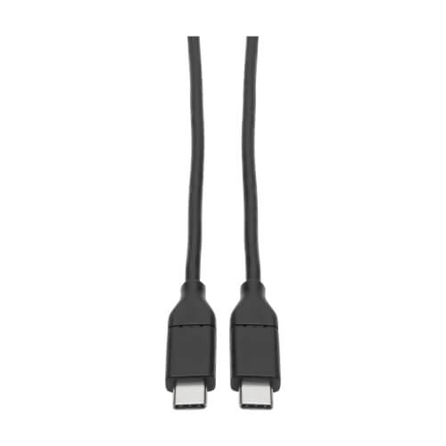 Auto Drive Type USB-C to C, 3ft, Charging & Data Sync Cable, PVC, Black,  Single Pack 