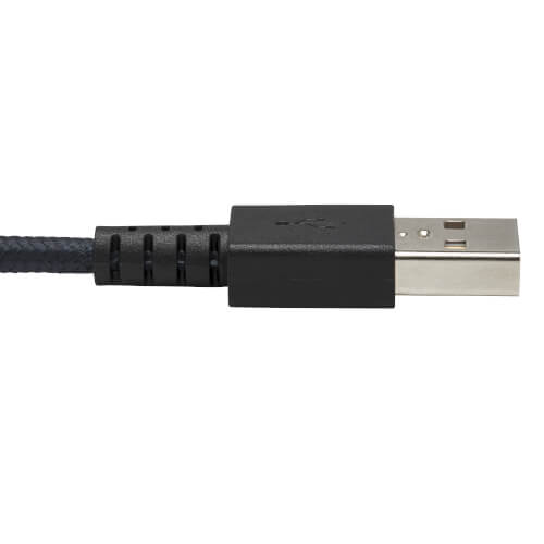 Heavy Duty USB-A to USB Micro-B Cable, M/M, Gray, 3ft