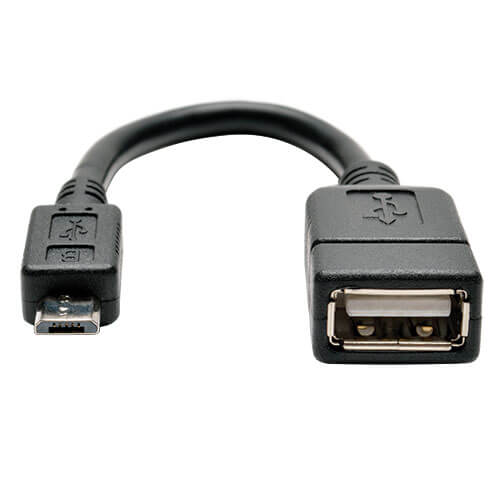 PRO OTG Cable Works for Zen Mobile X6 Right Angle Cable Connects You to Any Compatible USB Device with MicroUSB 
