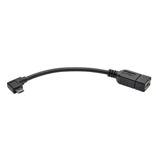 Micro USB to OTG Host Adapter Cable, Micro-B to USB-A, 6 | Eaton