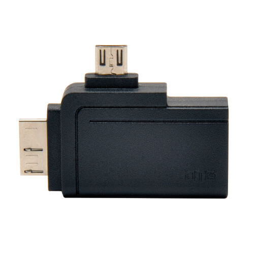DONN05G USB 2.0 Type C to Micro-B OTG Adapter 3-Pack - LevelOne