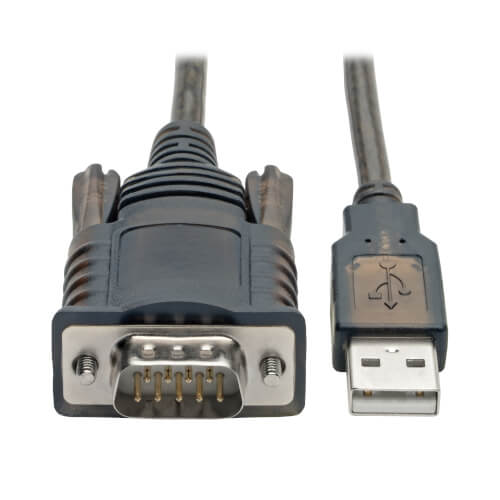 Storite BAFO USB to RS 232 Serial DB-9 Adapter Cable with Driver CD Add an RS 232 Serial Port to Your Laptop or Desktop Computer Through USB Black