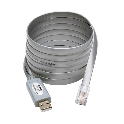 6ft USB To RJ45 Console Cable – Cisco Rollover Cable For Network Switches/Routers