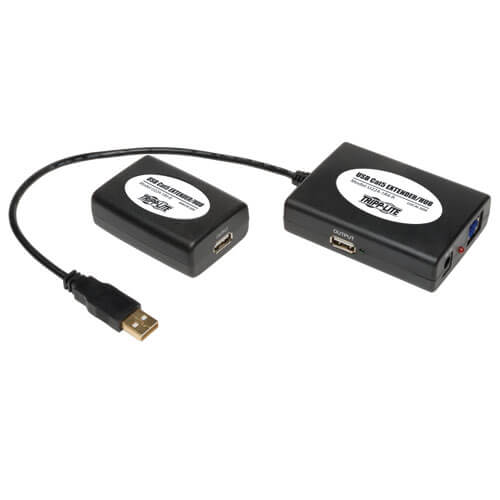 kærlighed Lagring Knop 4-Port USB 2.0 over Cat5 Hub, 3 local Ports, 1 Remote Port | Eaton