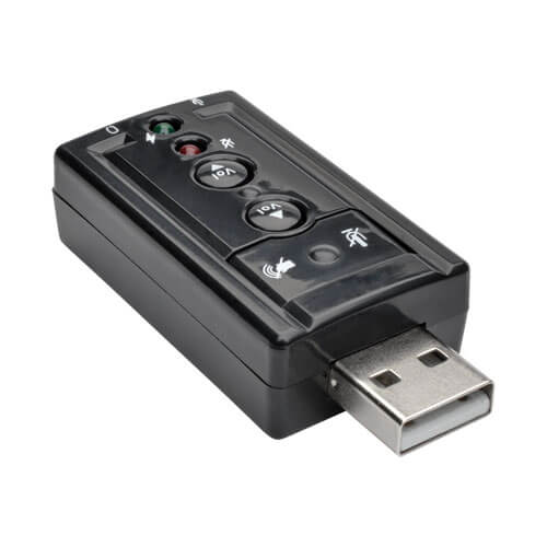 External USB 2.0 To 3D Virtual Audio Sound Card Adapter Converter 7.1 CH Quality 