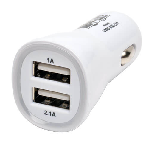 TABLETS 30W 2-PORT ADAPTIVE FAST USB CAR DC CHARGER QUICK CHARGE B4P for PHONE 