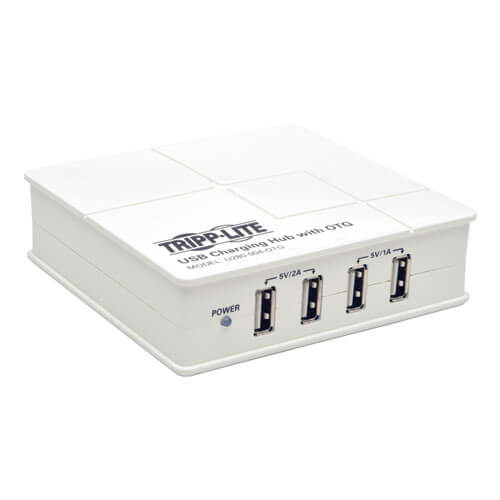 4-Port USB Charging Station, Hub, 5V 6A 30W |