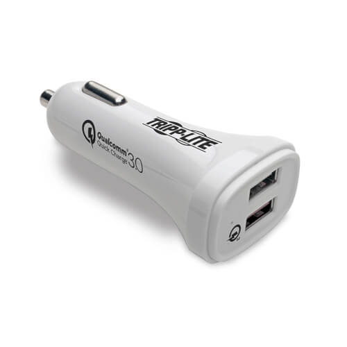 MMOBIEL Car Charger Incl White LED 2 USB Port High Speed IQ Technology Compatible with All Devices with 5V Output