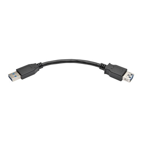 Cables & Connectors 1Pc USB 3.0 Right/Left Angle 90 Degree Extension Cable Male to Female Adapter Cord USB Cables WDN Cable Length: Left, Color: Black 