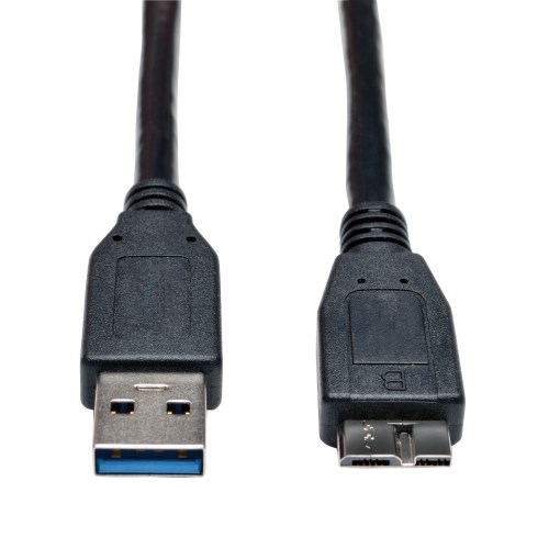 U326-006-BK front view large image | USB Cables