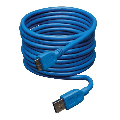 A/BMicro Blue 3 ft. USB 3.0 Device Cable 