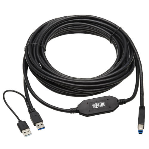 MaK WOrLD 10M USB Active Extension Male to Female Active USB 2.0 Extension  Cable Monitor, Scanner - Silver, Black : : Computers & Accessories