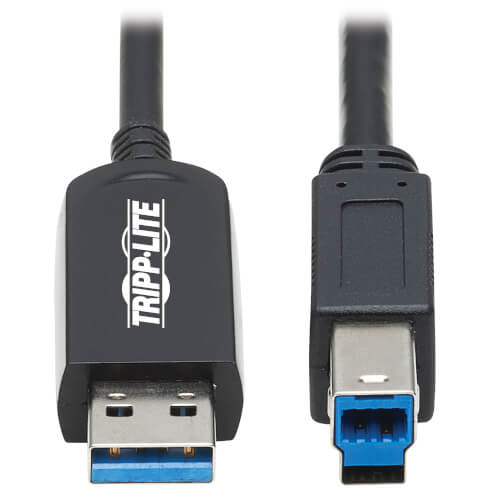 Tripp Lite U042-025 25ft High-speed Usb2.0 A/b M/m Cabl Active Device Cable 
