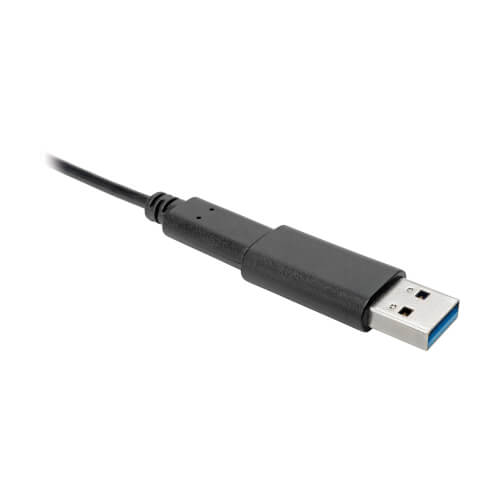 2 câbles USB 3.0 femelle vers USB-C mâle - 15 cm
