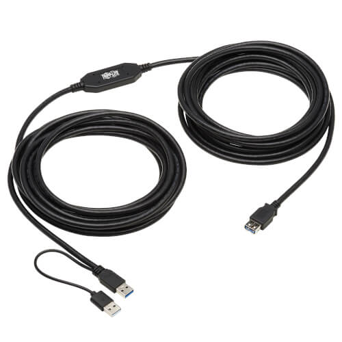alligevel Dyrt i det mindste USB Active Extension Cable, USB-A to USB-A, 10 m, 32-ft | Eaton