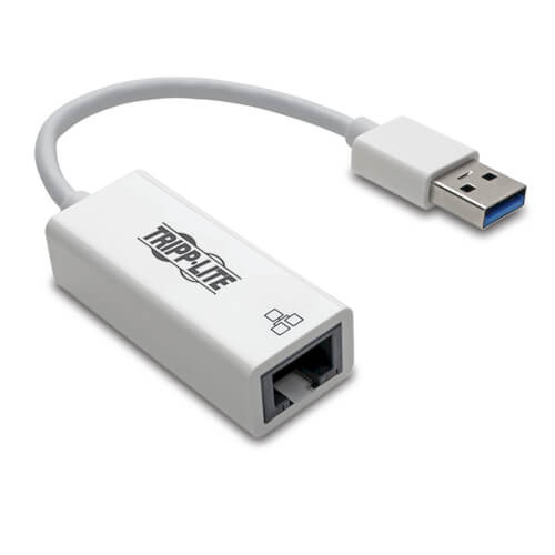 Elegantie tweedehands handtekening USB 3.0 Gigabit Ethernet Adapter, White | Eaton