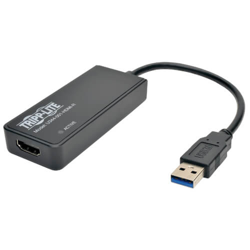 skandale lige ud afvisning USB-A to HDMI Dual Monitor Adapter, 1080p | Eaton