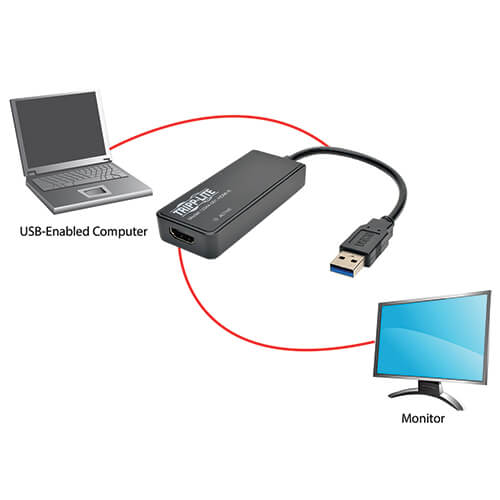 U344-001-HDMI-R other view large image | USB Adapters