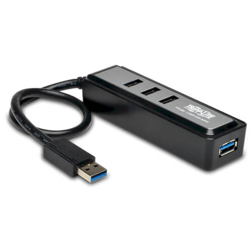 Portable 4 Port USB 3.0 Hub