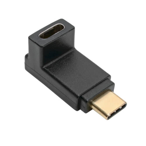 highway Peep Conditional 3.1 USB C to C Adapter (M/F), Right Angle, Gen 2 | Tripp Lite