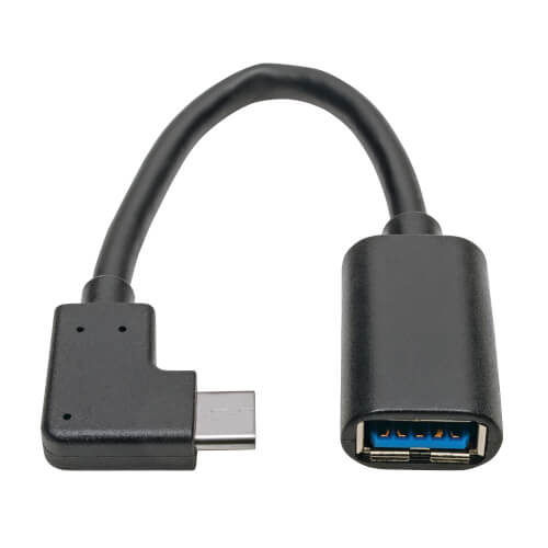 PRO OTG Cable Works for Micromax Canvas Power Right Angle Cable Connects You to Any Compatible USB Device with MicroUSB Cable! 