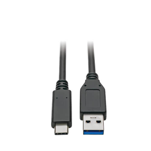 83-16851 Pack of 10 Black USB Type A Plug USB 2.0 0.91 m USB Cable USB Type C Plug 3 ft 83-16851 