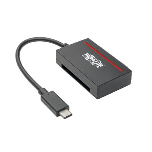 ICY BOX USB 3.1 CFast Card Reader USB-C & USB-A USB 3.1 Gen2 Aluminio CFast 2.0 Negro. 10 Gbit/s