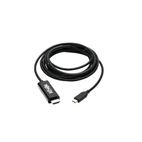 Tripp Lite Convertidor de adaptador de video multipuerto USB C a HDMI 4K x  2Kw/USB-A Hub, y carga USB-C PD, compatible con Thunderbolt 3, USB tipo C