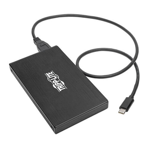USB 3.1 Gen 2, 2.5-in. SATA SSD/HDD to USB-C Enclosure Adapter 