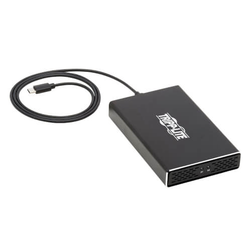 10Gbps with a USB Type-C to Type-A Cable and a Type-A to Type-C Adapter Does NOT Include SSD USB C 3.1 to M.2 NVMe SSD Enclosure USB C and Thunderbolt 3 Compatible up to USB 3.1 Gen 2 Speeds 