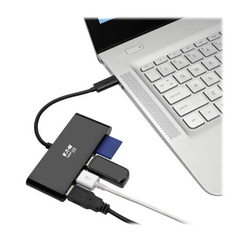 24€ sur USB Hub +Lecteur de carte mémoire externe 3 ports USB