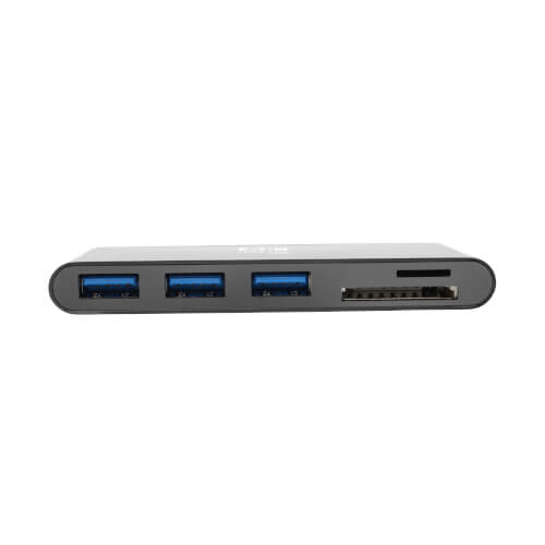  JacobsParts 3 Port USB 3.0 Hub with Card Reader MS SD M2 TF  Multi-in-1 Memory Adapter : Electronics