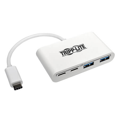 4-Port USB-C Hub, USB C to 2x USB-A, USB-C, USB 3.0 | Eaton